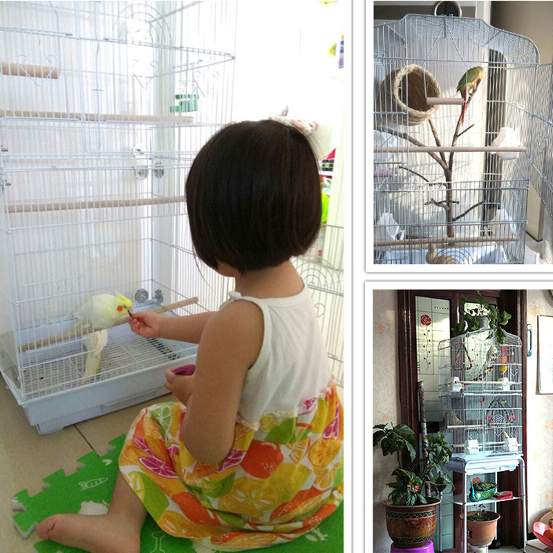 Portable Bird Display Cage