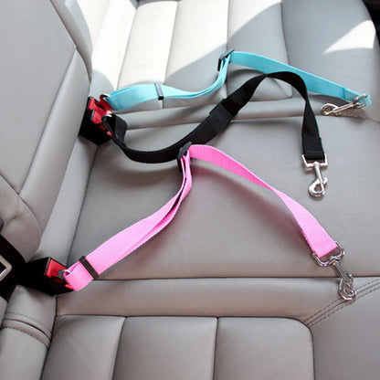 Retractable Dog Car Safety Belt