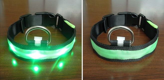 LED Light Flashing Dog Collar