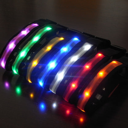 LED Light Flashing Dog Collar