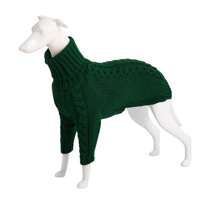 High Collar Dog Knitwear