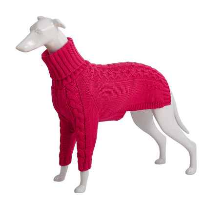 High Collar Dog Knitwear