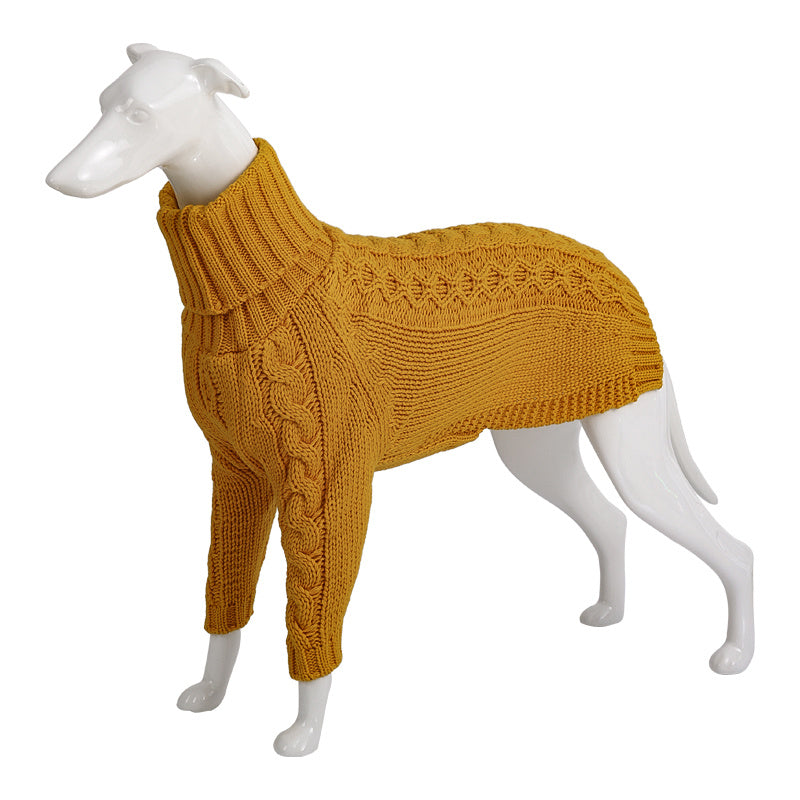 High Collar Dog Knitwear