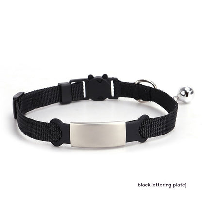 Custom - 8-color Cat Collar With Detachable Tag