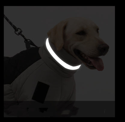 Large Dog Reflective Warm Jacket