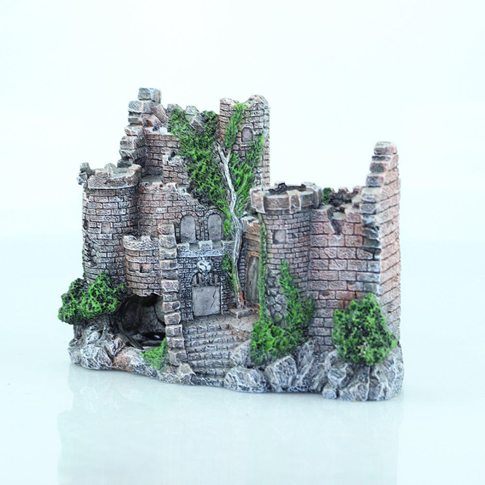 Aquarium Resin Castle Explorer