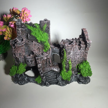 Aquarium Resin Castle Explorer