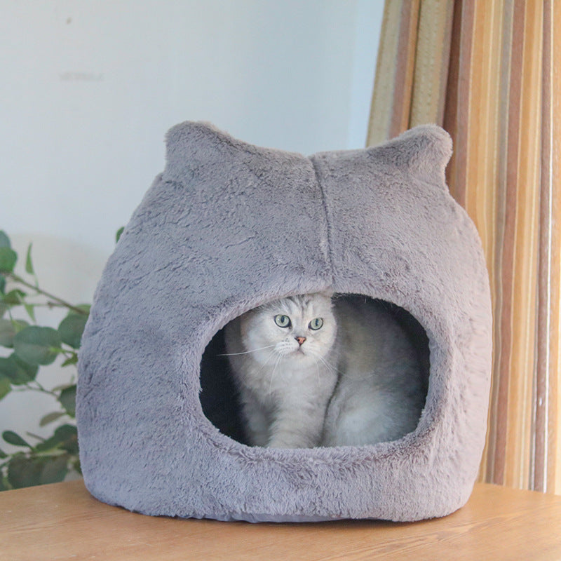 Soft Comfy Cat Ear Hideaway