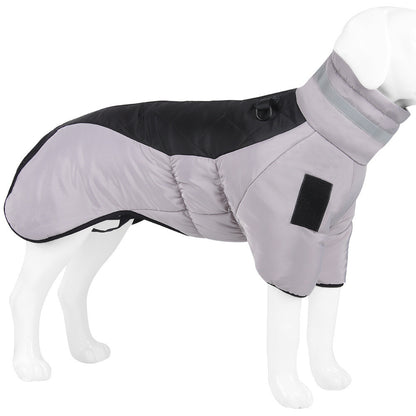 Large Dog Reflective Warm Jacket