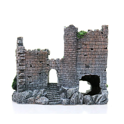 Aquarium Resin Castle Explorer