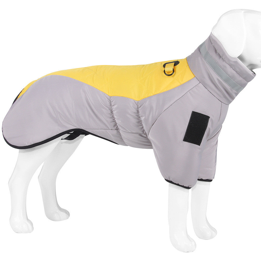 Large Dog Reflective Warm Jacket