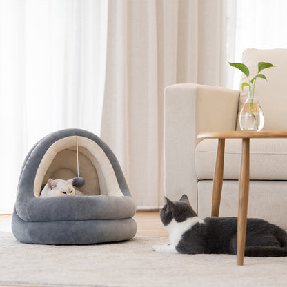 Soft Cradle Cat Hideaway Bed