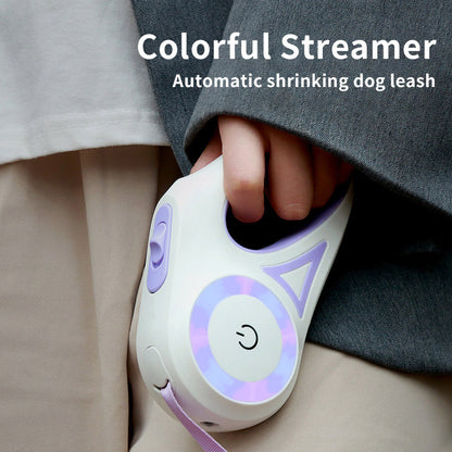 Retractable Colourful Dog Leash